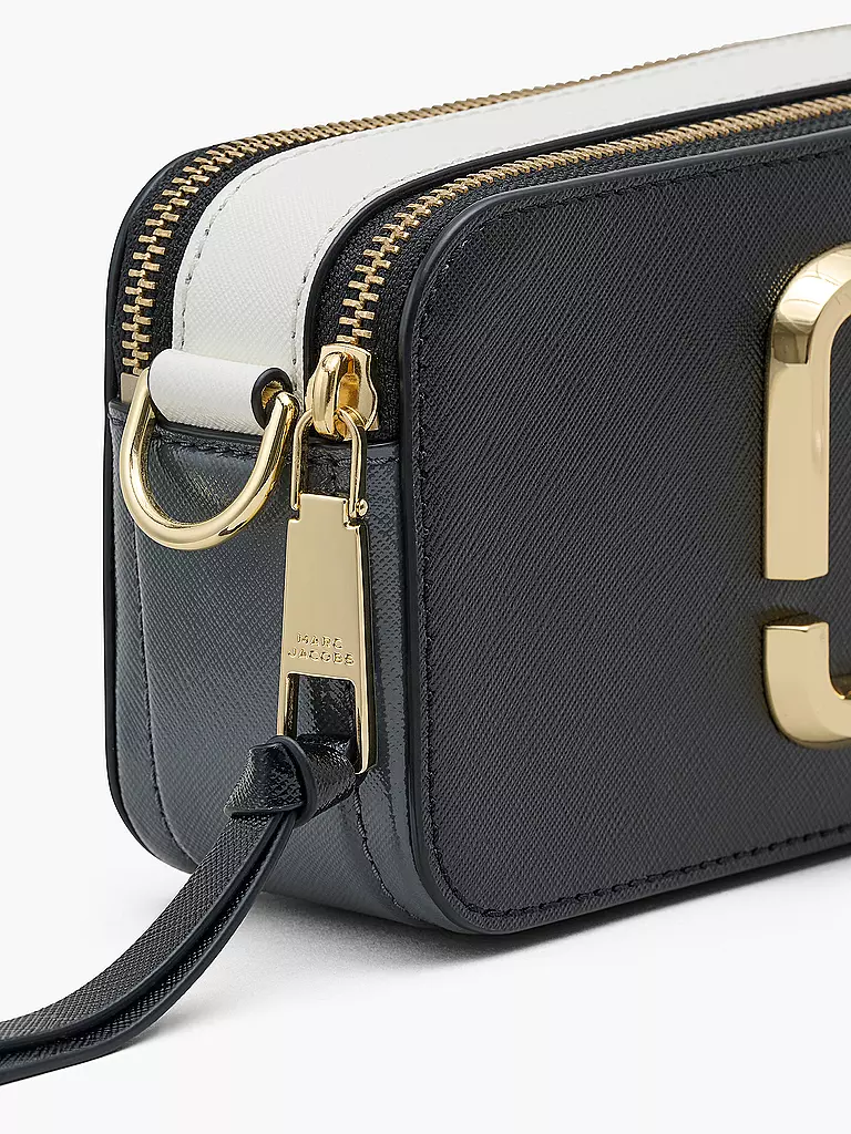 MARC JACOBS Ledertasche Mini Bag THE SNAPSHOT schwarz